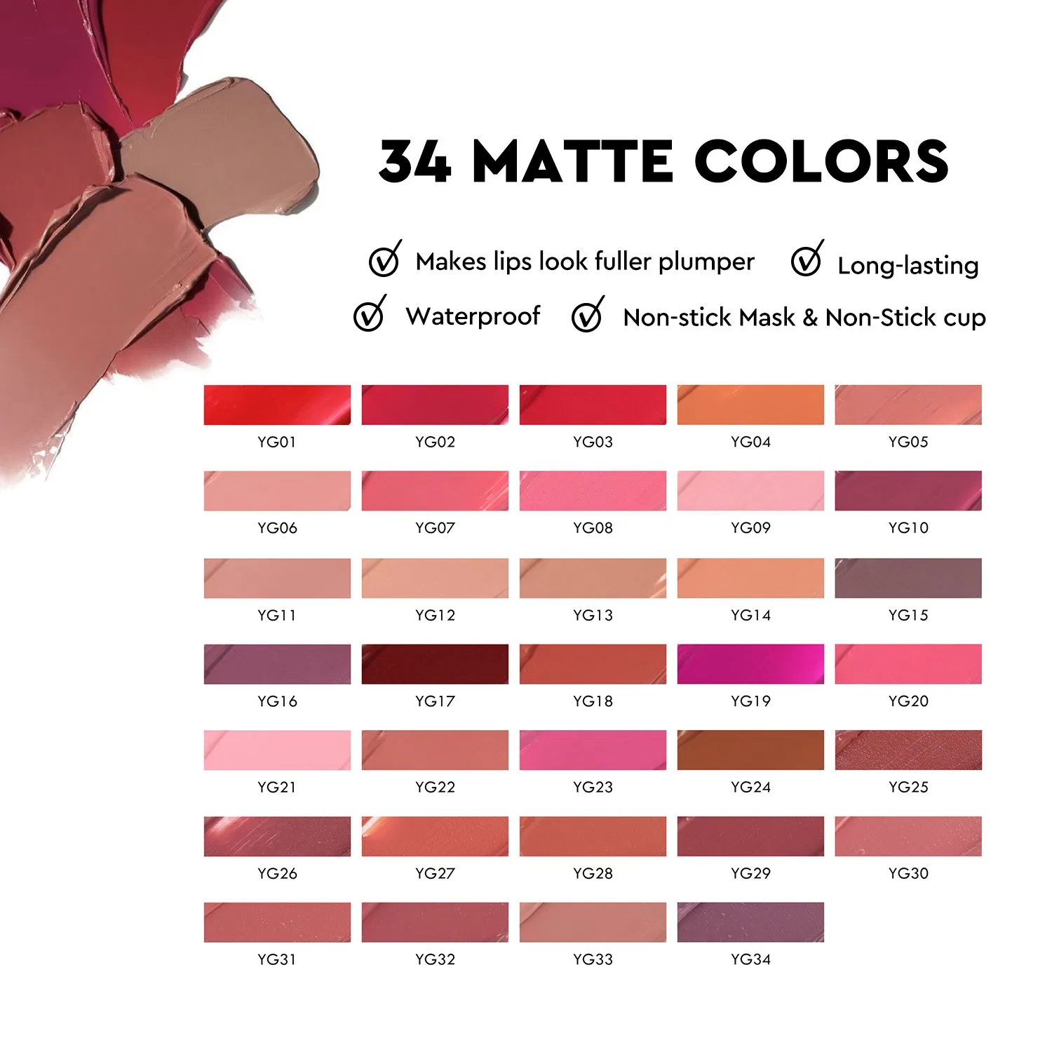 Водостойкий блеск для губ с насыщенным цветом под частную марку