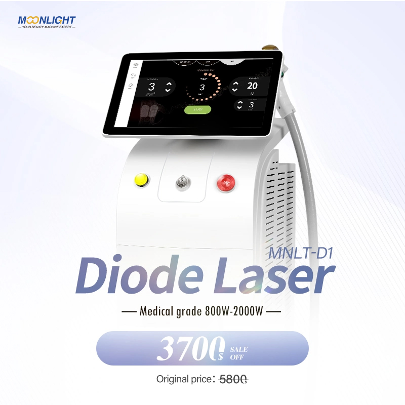in Stock Four Waves 755+808+940+1064nm Hair Removal Machine Diode Laser Beauty Equipment