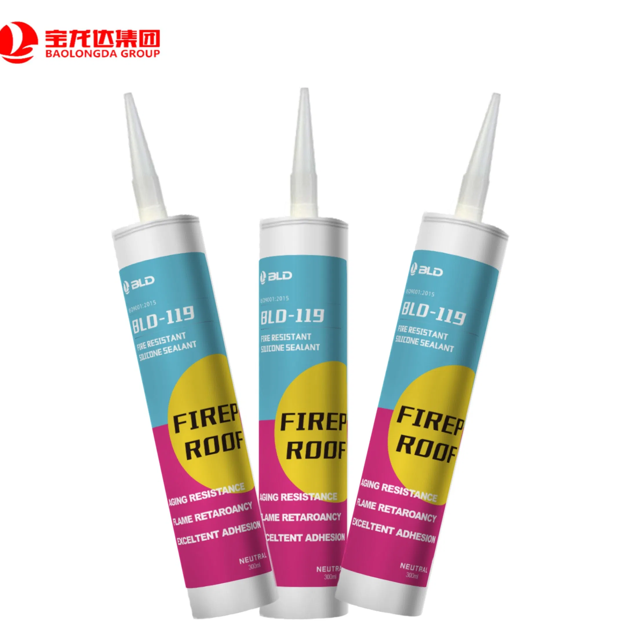 Flexible Fireproof Silicone Sealant for Sealing Gaps and Cracks