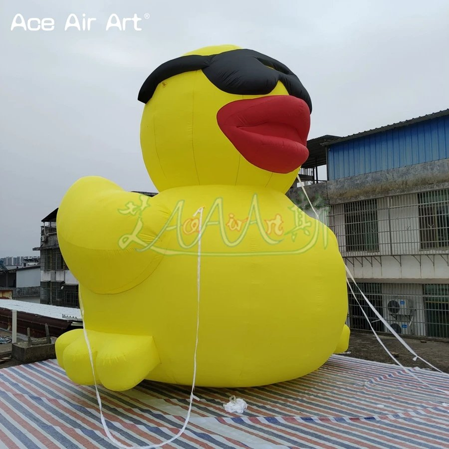 2023 Giant Inflatable Yellow Duck Inflatable Duck Model for Promotion and Advertising