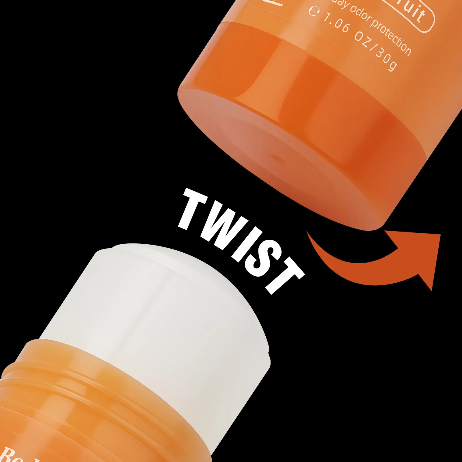 Natural Portable Deodorant Cream for All-Day Odor Control