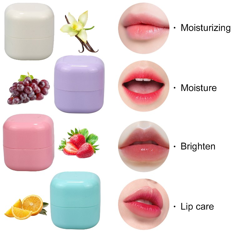 Cute Lip Balm Vegan Flavors Moisturizing Lip Balm Private Label Lip Balm Makeup Lip Care