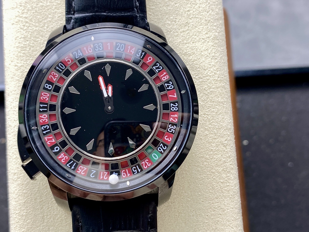 Top Quality Rotary Dial Quartz Movement Watch