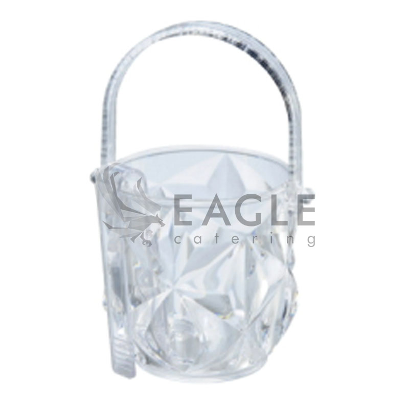 Acrylic Beer Cooler Ice Bucket with Handle