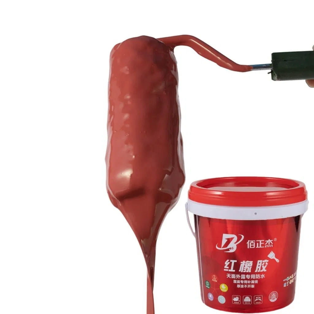 Simply Construct for Indoor or Outdoor Red Rubber Waterproof Coating