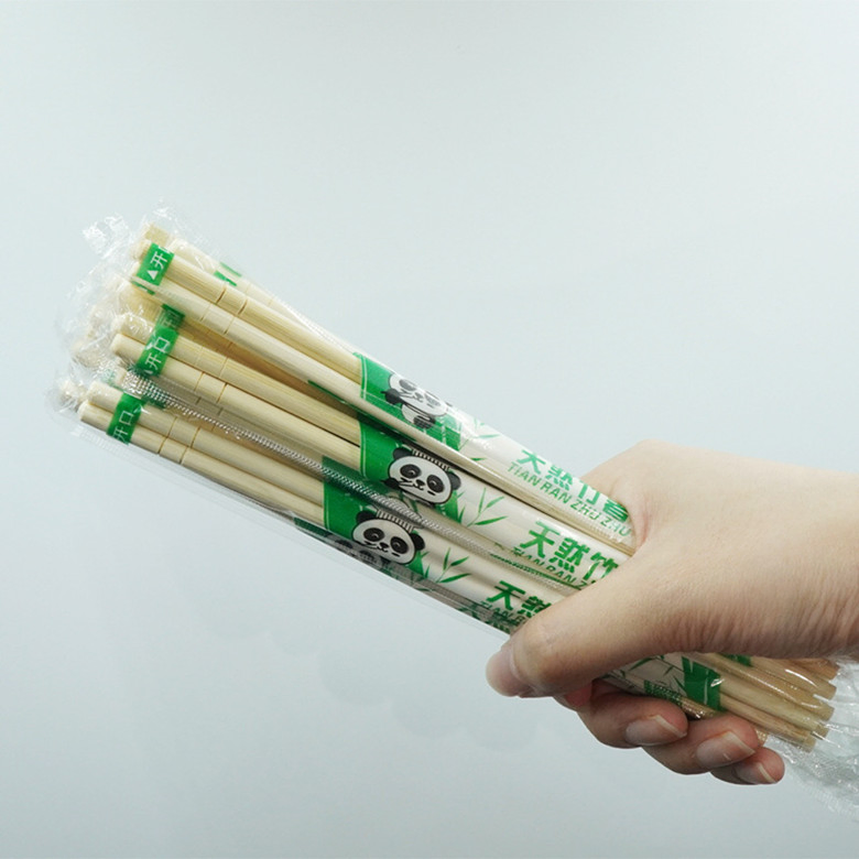 19.5-22.5cm Chopsticks One-Time Large Batch Take-out Fast Food Sanitary Bowl Chopsticks Wholesale