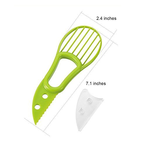 3-in-1 Avocado Separator Avocado Cut Avocado Fruit Knife Comfortable Good Grips Avocado Slicer