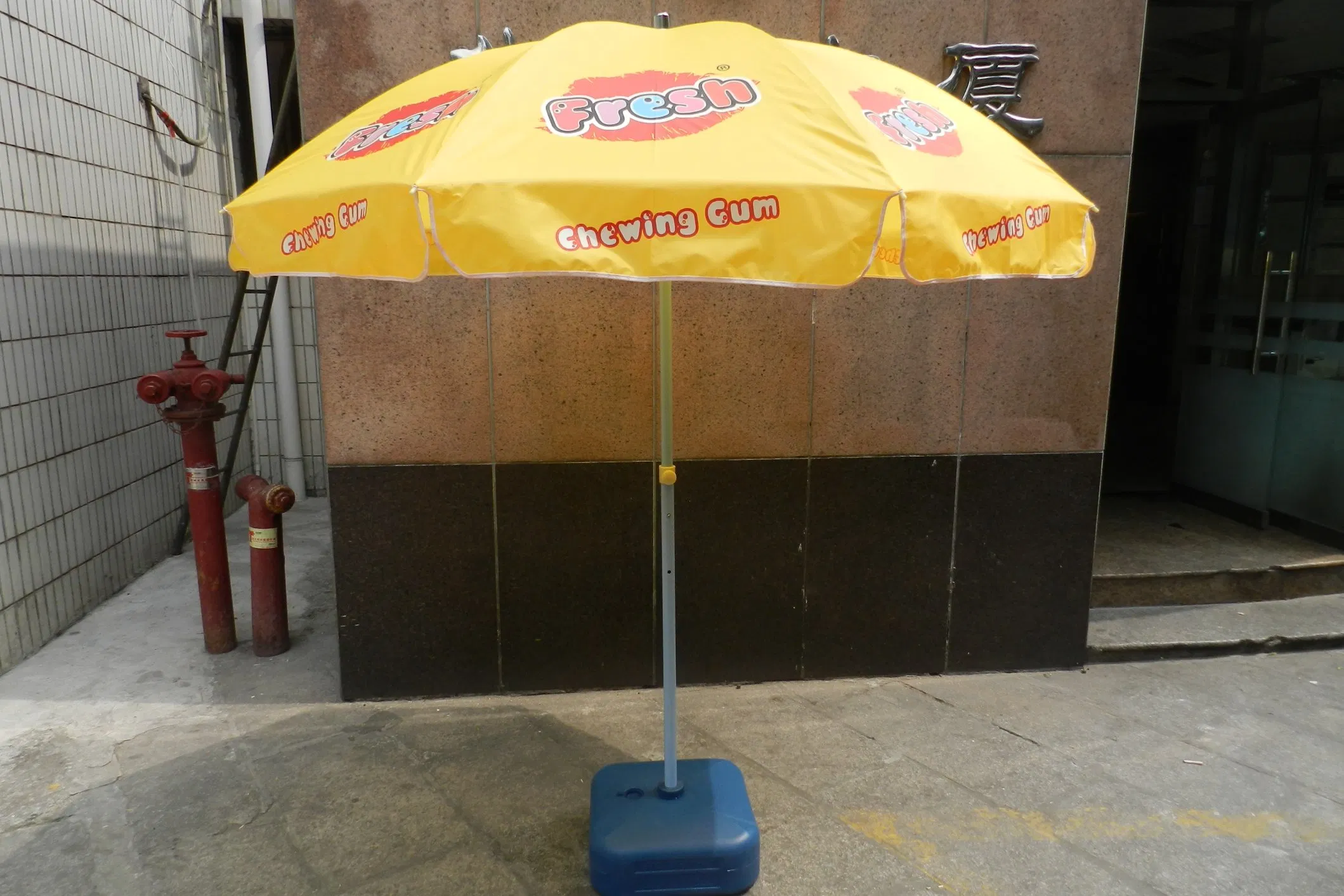 Рекламный пляжный зонт с печатью, 8-16 спиц, анти-УФ