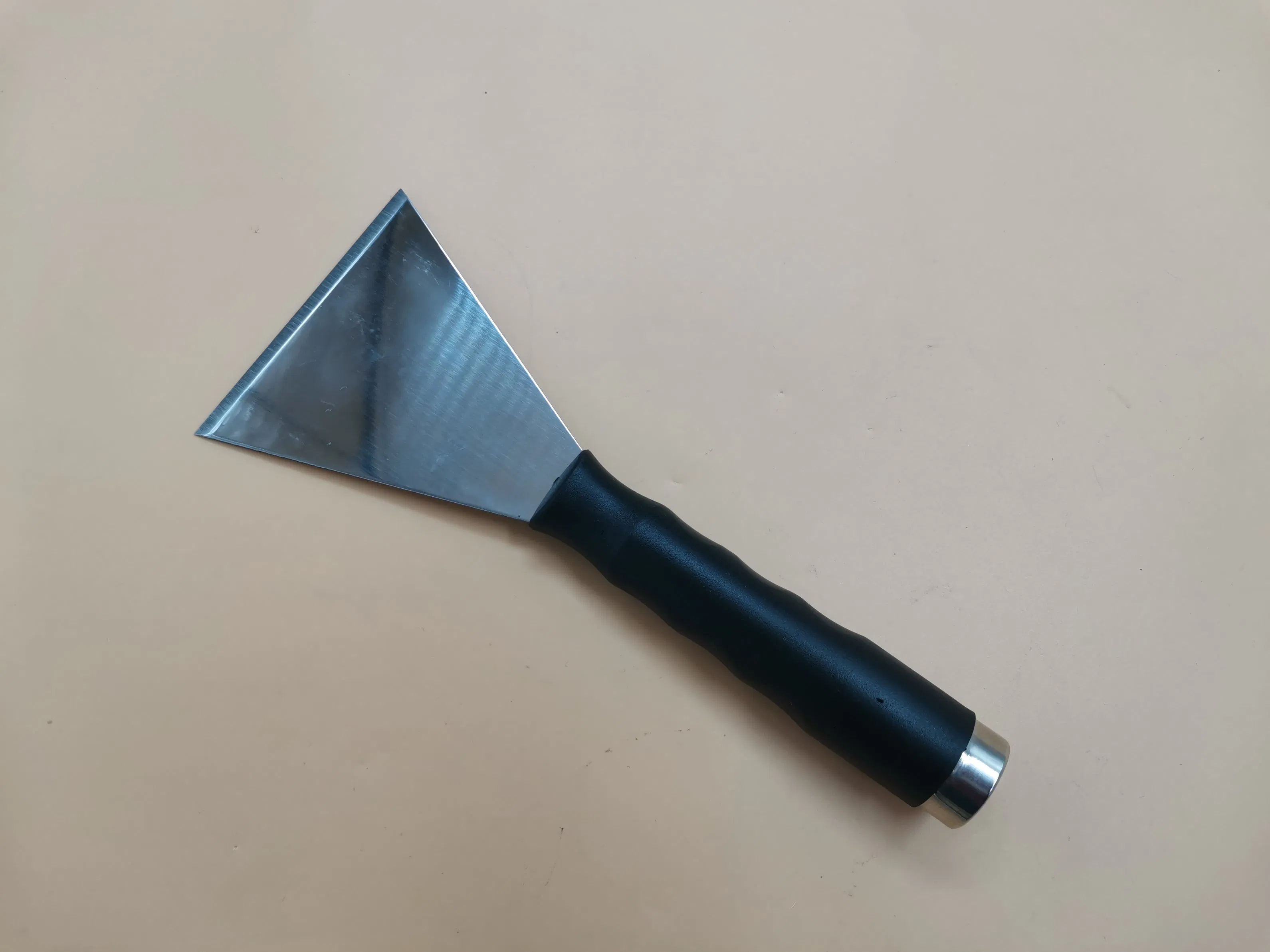 Stainless Steel Scraper TPR Handle with Metal Top 4 Inches
