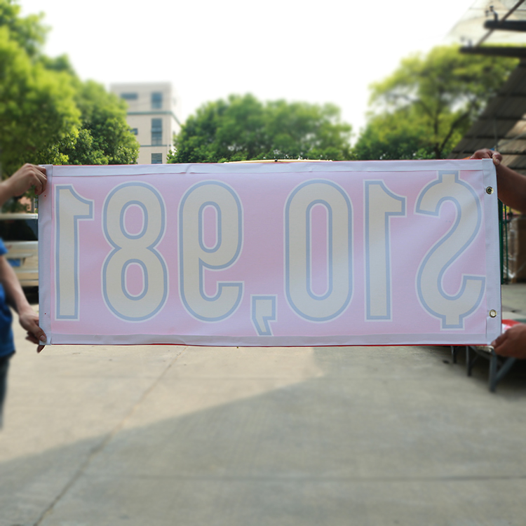 Large Promotional Vinyl Banner Printing High Quality Custom Hanging Vinyl for Outdoor Advertising