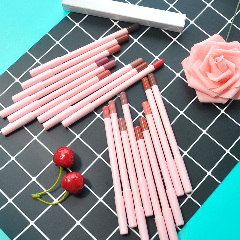 Make Your Own Logo Vegan Waterproof High Quality Lip Liner Pencil Custom Nude