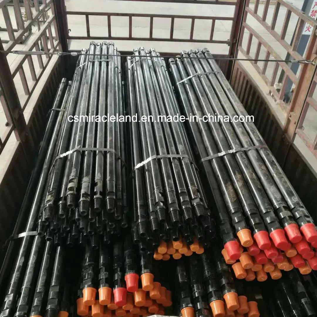 76mm 89mm 102mm 114mm 127mm DTH International Standard Drill Rod for Water Well Drilling