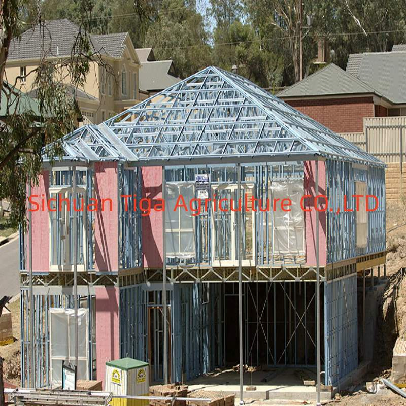 China Steel Structure Framed Commercial Office Building Structural Steel Truss Prefab Construction