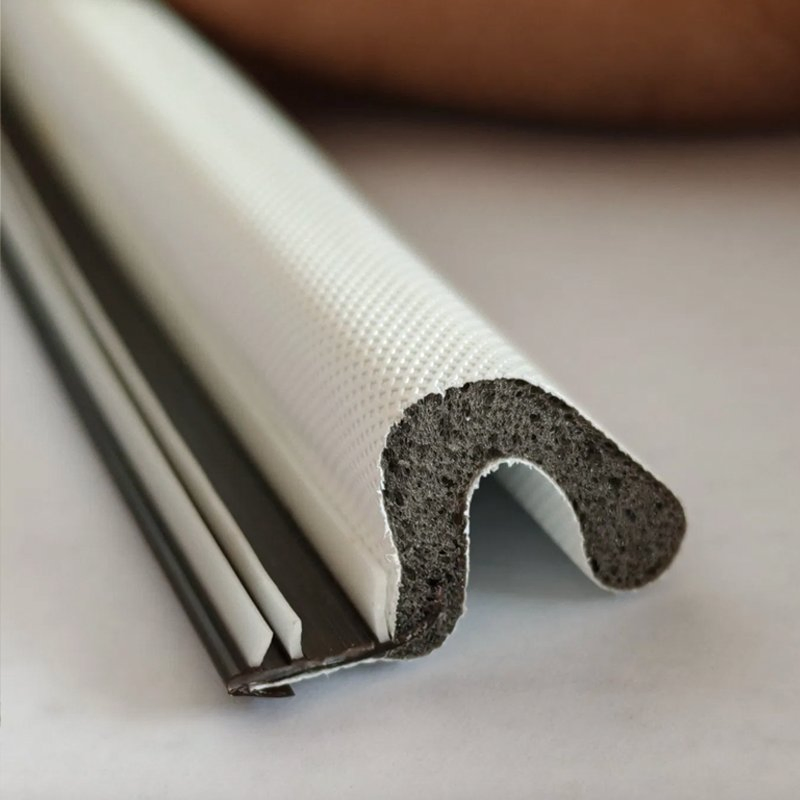 PU Foam Wrapped Door Strip with TPE Skeleton and Acoustic Performance for Modern Interiors