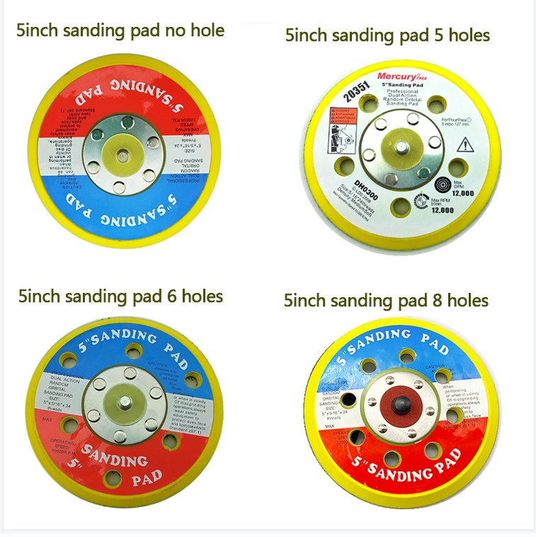 125 mm Hook and Loop Polishing Sanding Pad