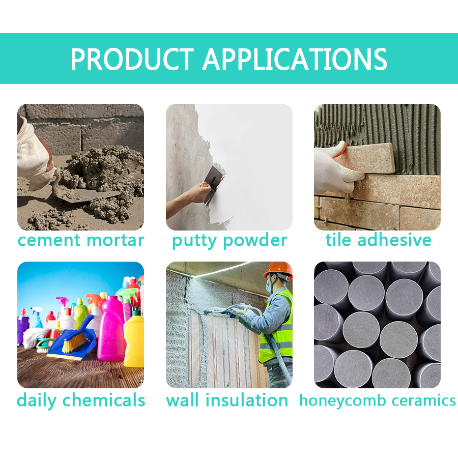 Hydroxypropyl Methyl Cellulose (HPMC) Thickener for Concrete Admixture & Skim Coat