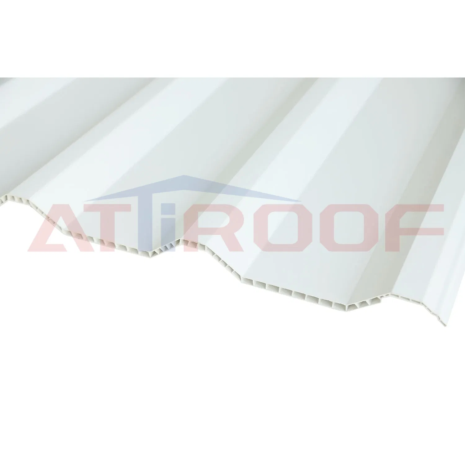 Anti-Corrosion High Wave 1075mm UPVC Roofing Sheet Customized PVC Roofing Sheet