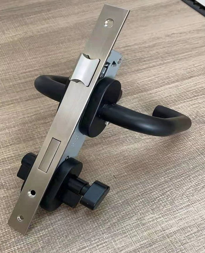 Euro Security Narrow Style Stainless Steel Aluminum Door Mortise Deadbolt Lock Body