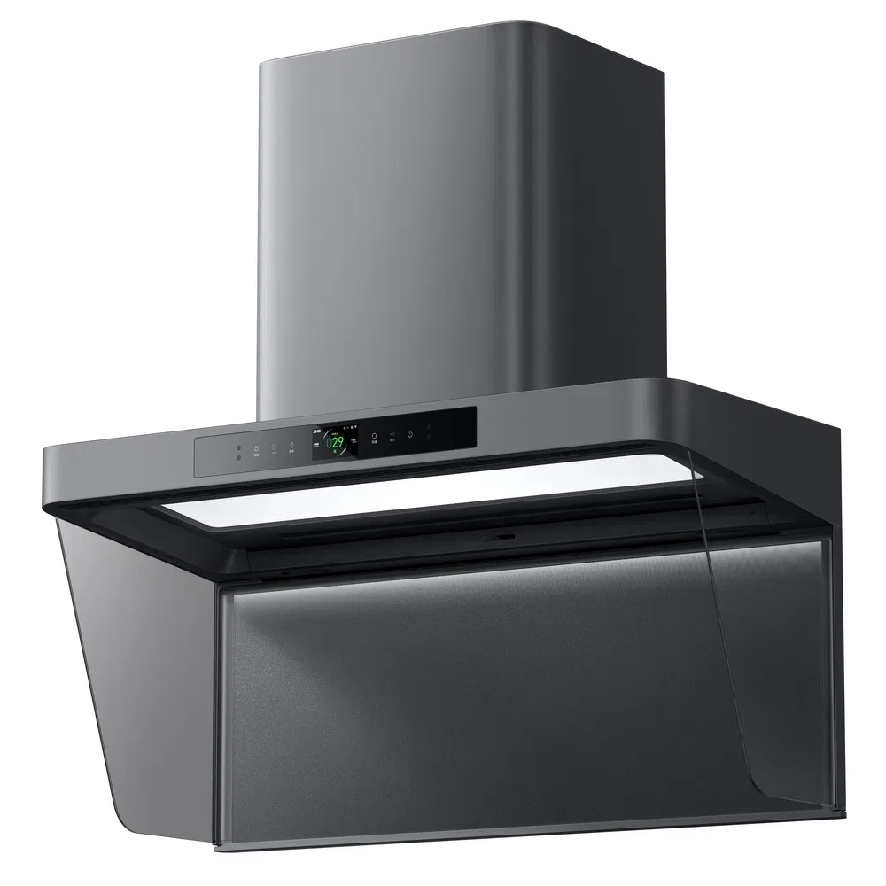 P2 Natural Gas Co Monitoring Sensor Range Hood in Home Kitchens