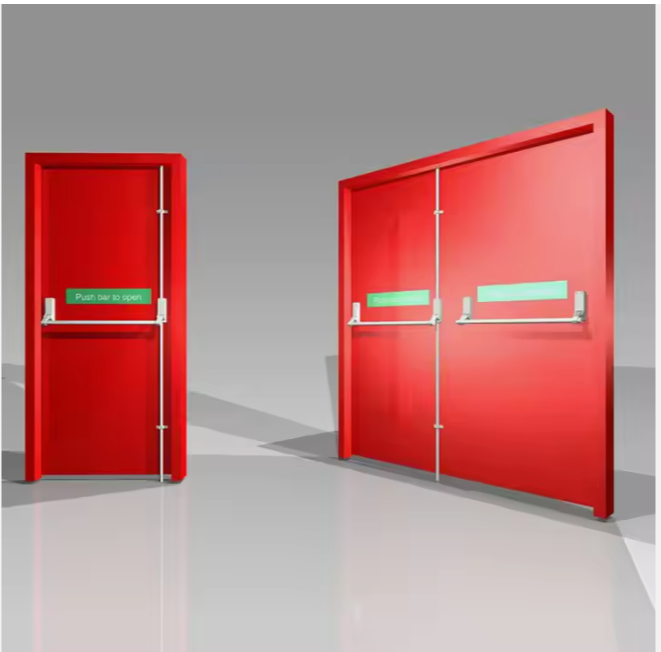 Sleek Fire Door, Steel Door, Security Door for Urban Living