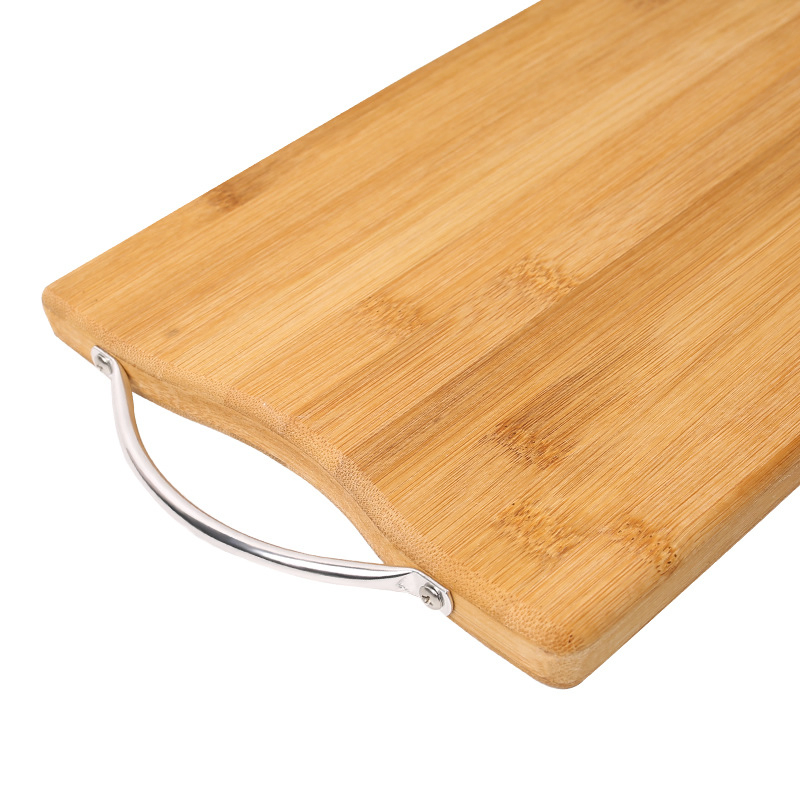 Household Kitchen Hamboo Multi-Sized Double-Sided Chopping Board with Handle