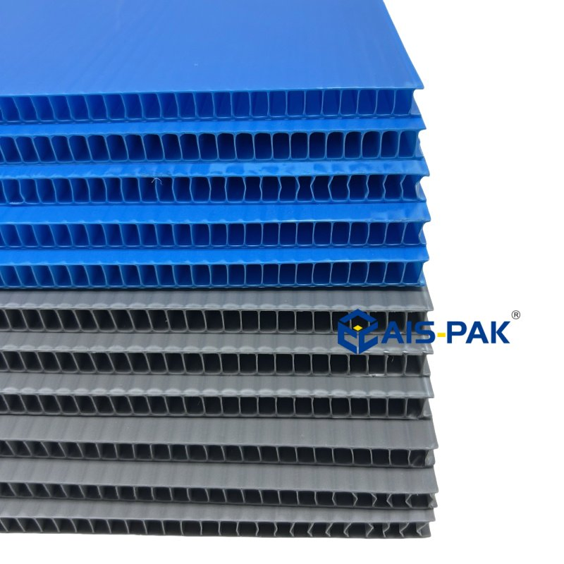 Flame-Retardant PP Plastic Corrugated Sheet Plastic Fireproof Board