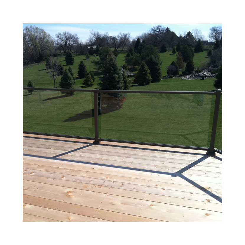 Aluminum Glass Railing Spigot Stair Photos Outdoor Deck Post Aluminum Glass Railing