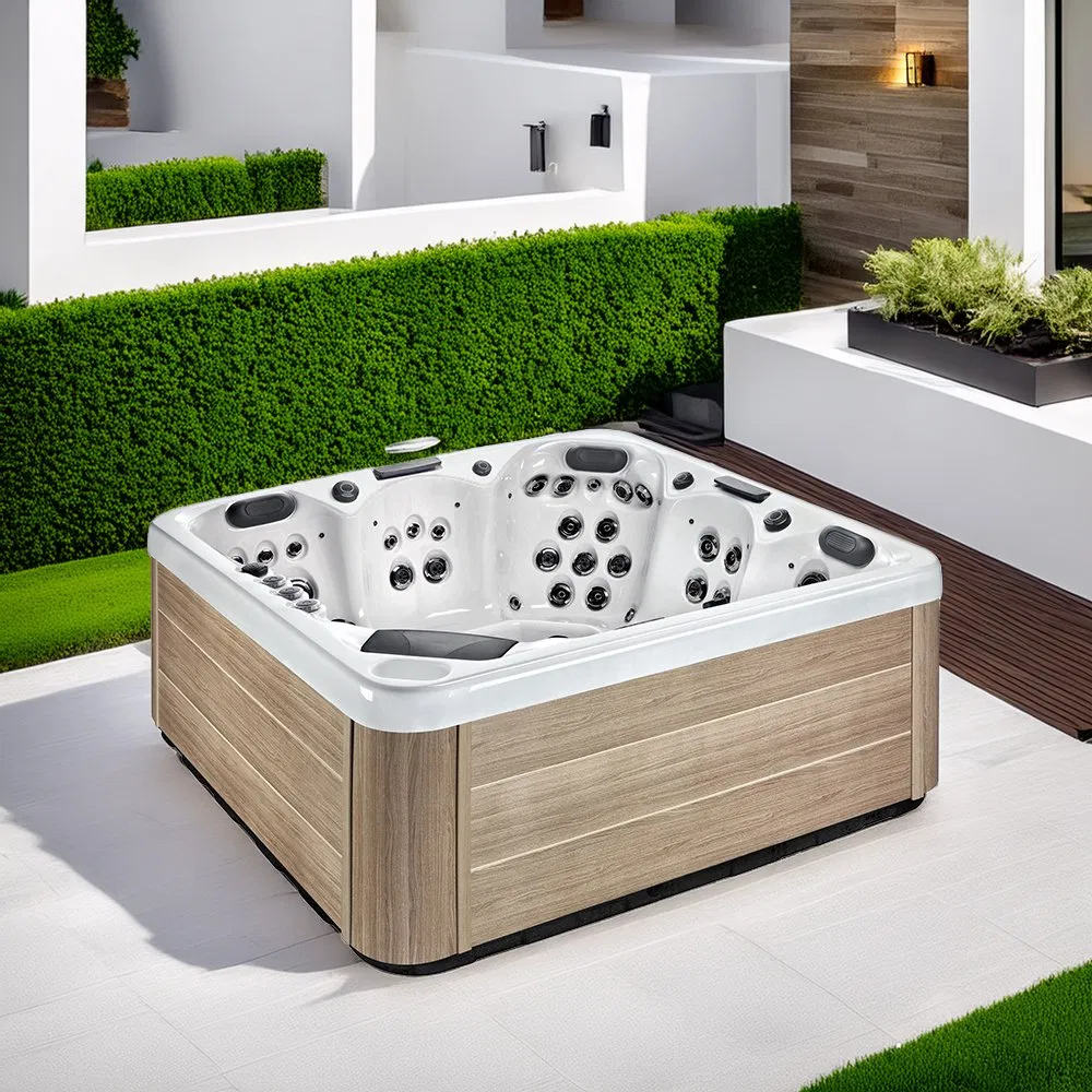 Роскошная угловая акриловая ванна Balboa на 5 человек