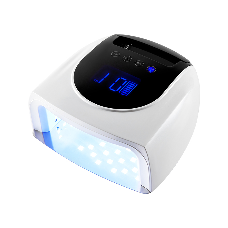 Touch Screen UV LED Nail Lamp Rechargeable 96W, 42PCS LED Light Beads Gel Polish Dryer