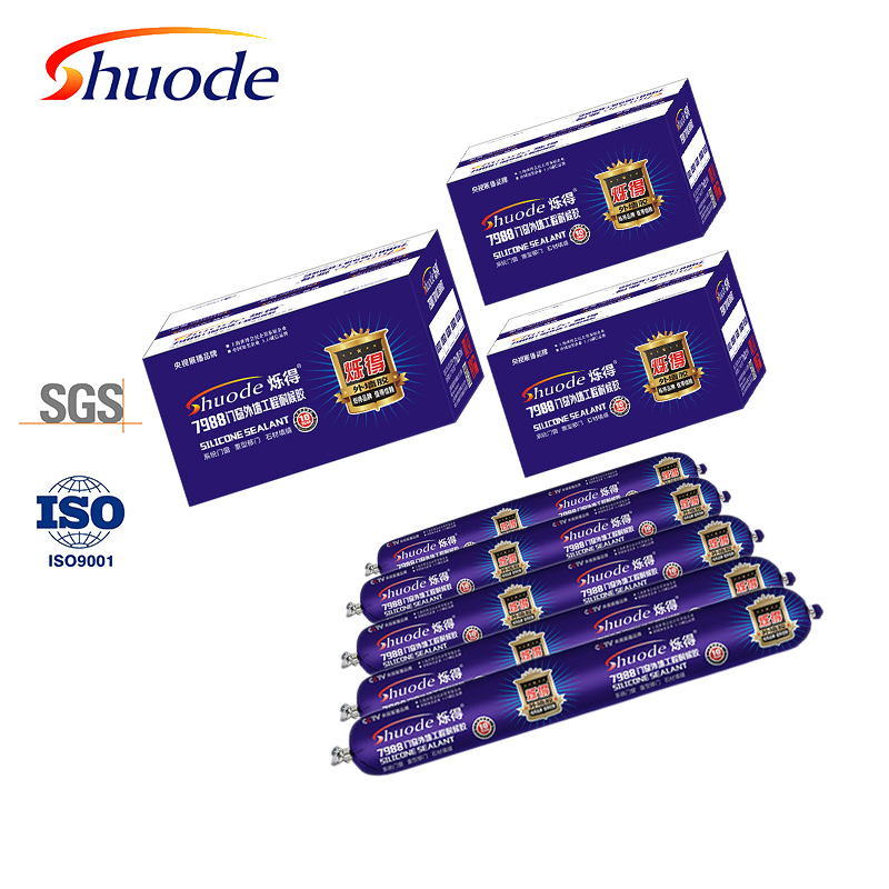 Adhesive and Sealant for Roofing and Glass Applications, Clear Finish