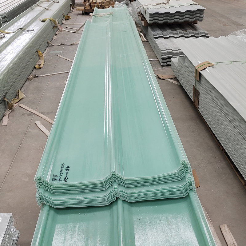 1 3mm 1.2mm 1.5mm 2mm Clear Transparent Translucent Roofing Corrugated Fiber Glass Fibreglass FRP GRP Fiberglass Roof Panels 10 12 Foot for Skylight Greenhouse