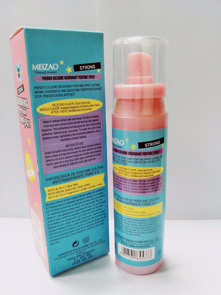 French Cologen Deodorant Perfume Spray