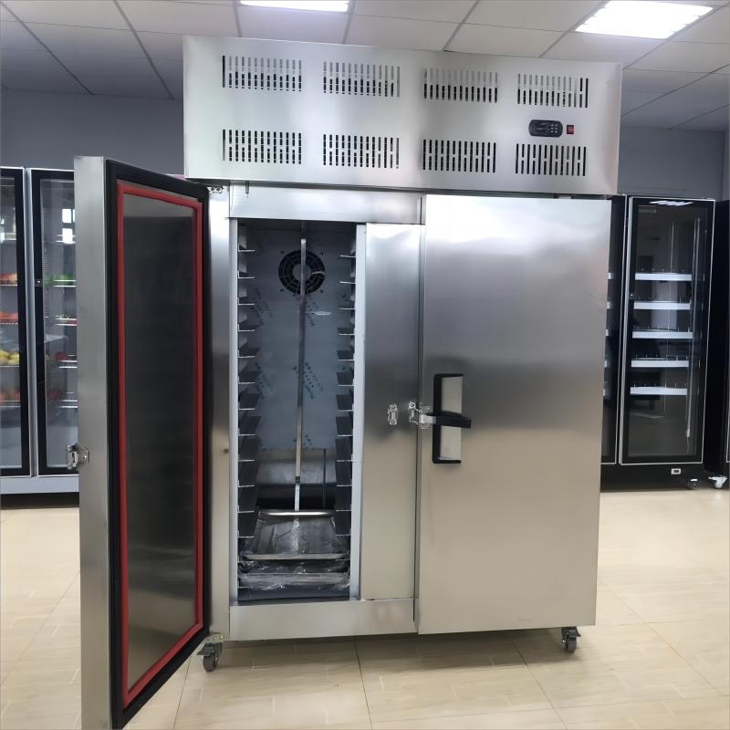 Compact Industrial Freezer for Food with 22 Tray Capacity