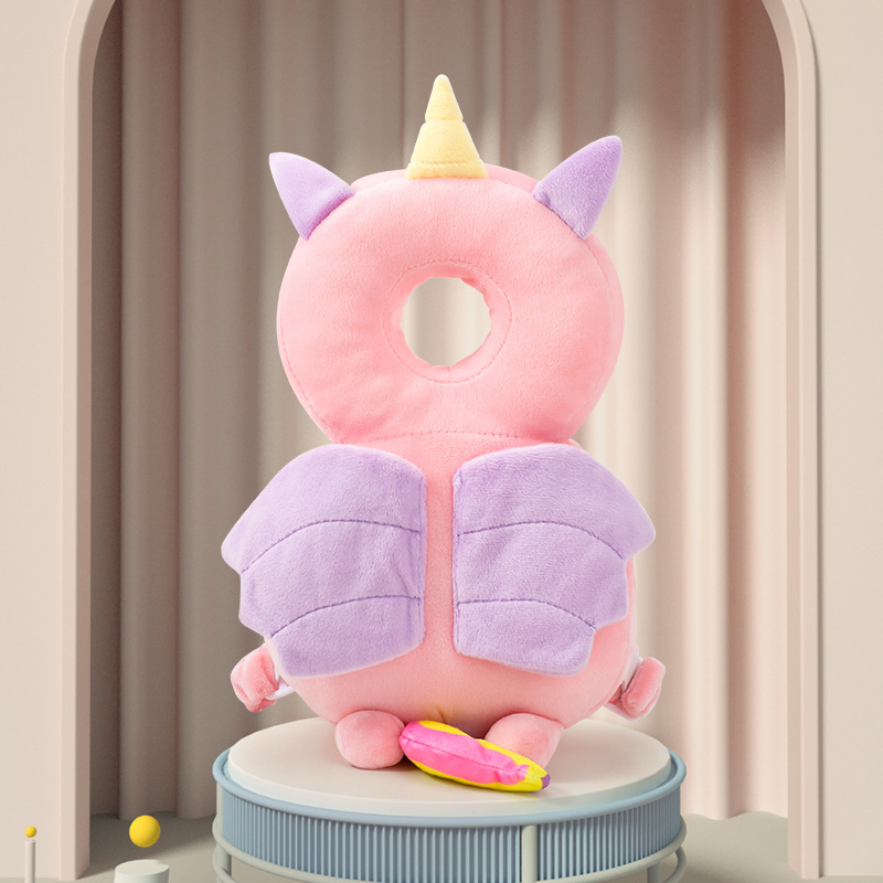 Lightweight Baby Toddler Artifact Head Safety Summer Cushion Anti-Fall Backrest Pillow Soft Bulletpoof Backpack