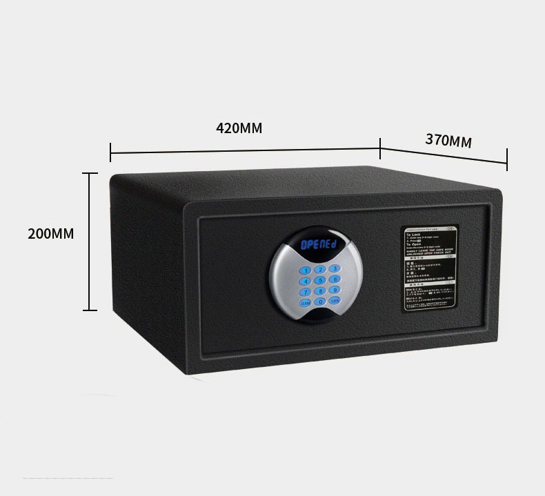 Furniture Home Security Lock Digital Safe Steel Electronic Safe Deposit Box