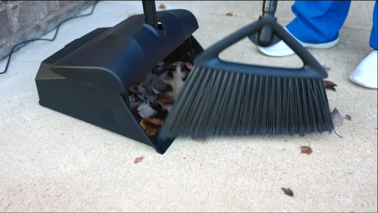 Floor Cleaning Heavy Duty Heavy Duty Broom for Home Garage Kitchen Office