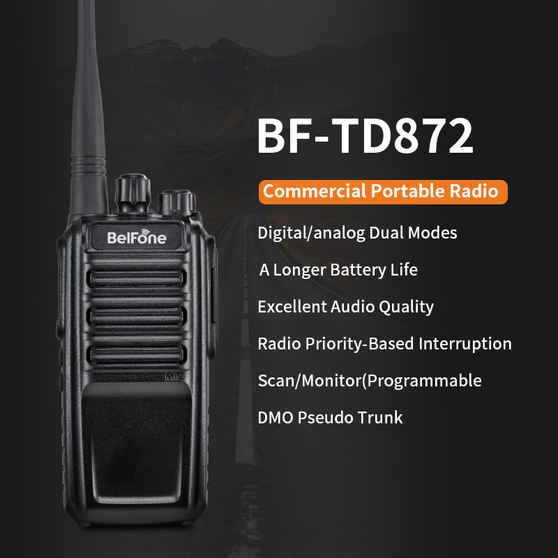 Двухдиапазонная рация Belfone BF-TD872, 7Вт, 32 канала