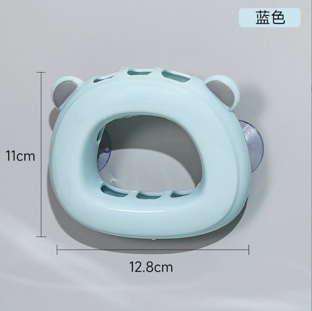 Wall-Mounted Suction Plastic Toothbrush Holder Creative Couple Suction Toothbrush Holder