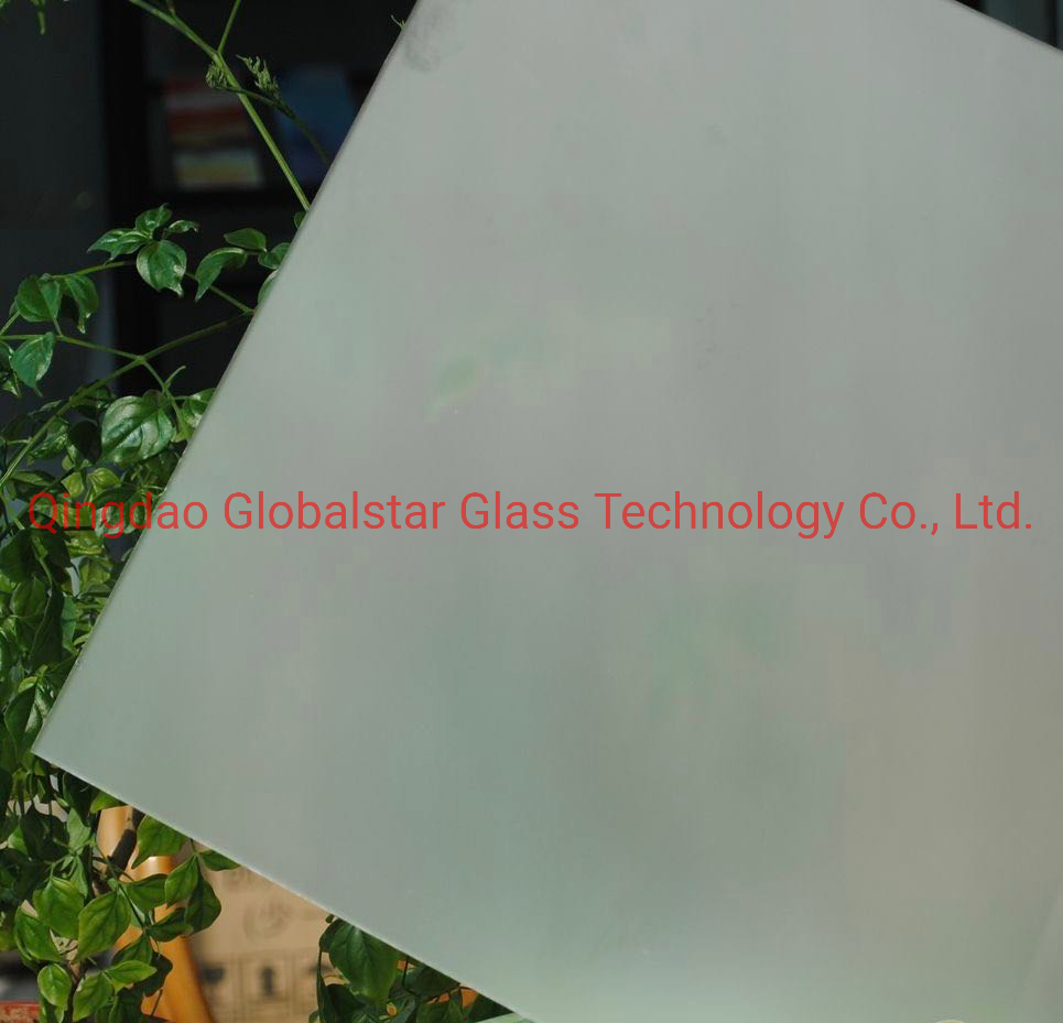 4mm Grey Frosted Tempered Glass/Tempered Glass Door/ Tempered Tinted Frosted Glass/ Tempered Window Glass/Tempered Satin Glass/ Tempered Acid Etched Glass