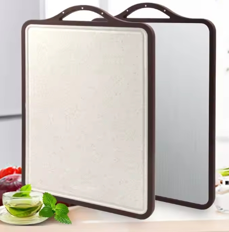 Двухсторонняя разделочная доска из нержавеющей стали 304