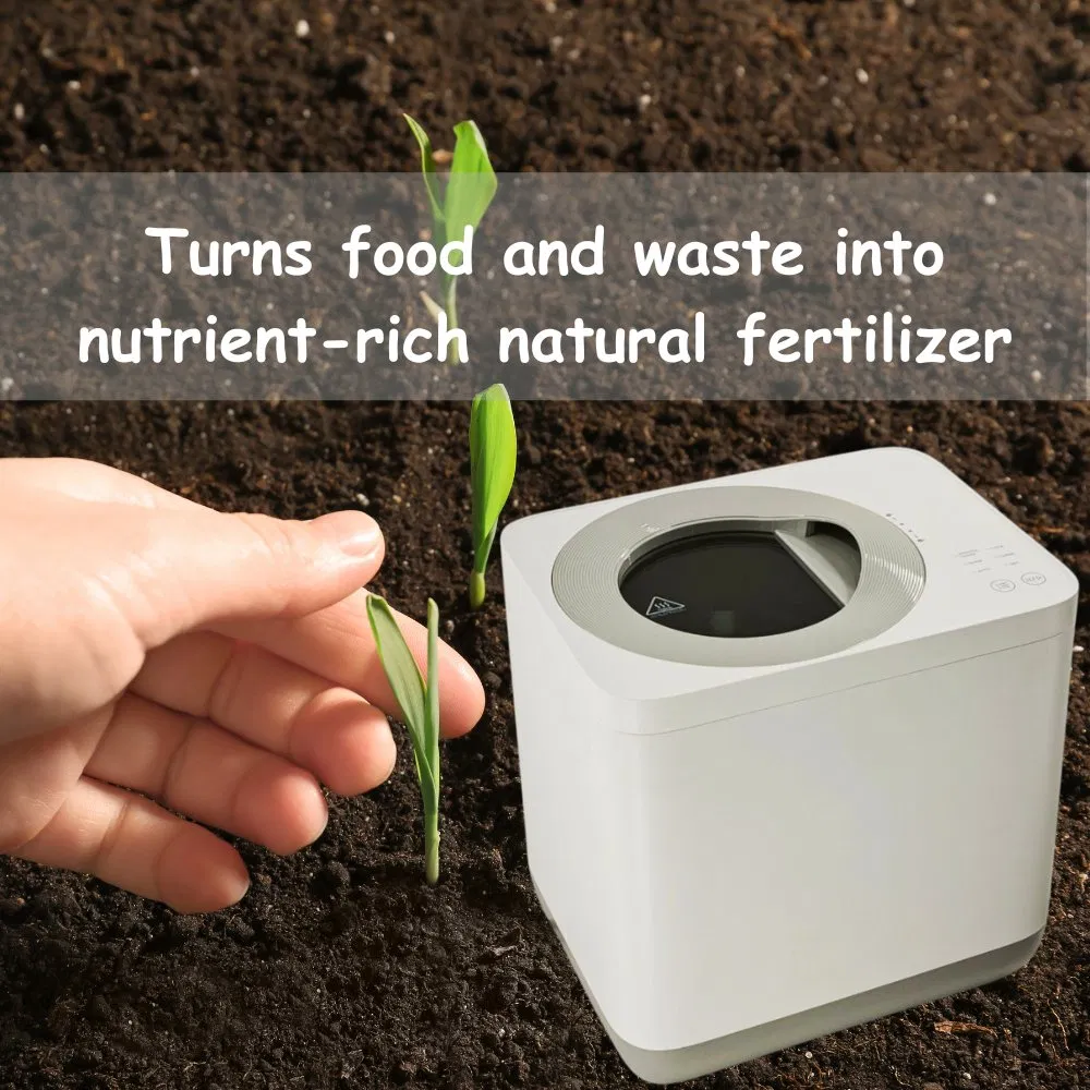 Compact Kitchen Composter Perfect for Small Spaces, Blending Seamlessly Into Any Kitchen