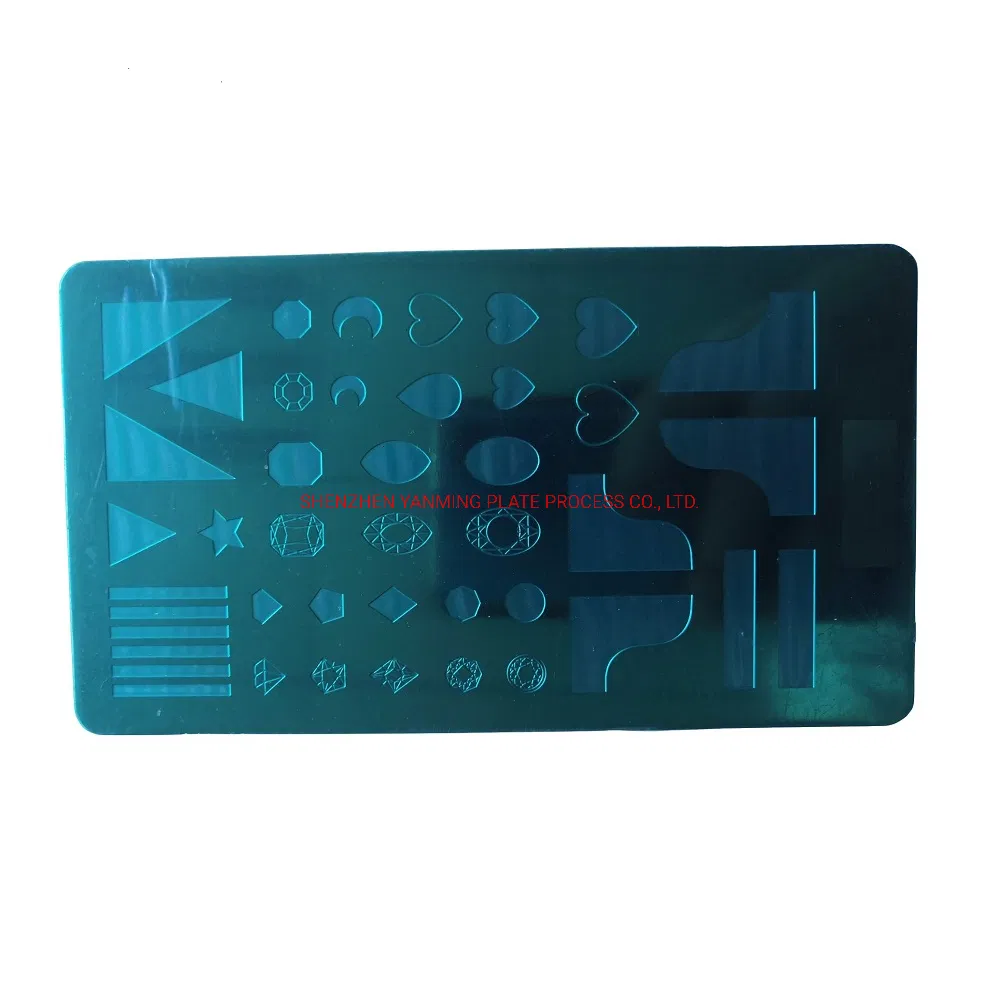 Nail Art Stamp Stamping Image Plate Stainless Steel Nail Template Manicure Stencil Tools