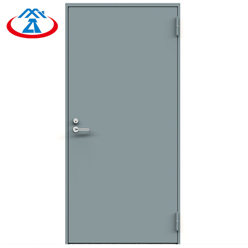 Steel Fireproof Door with Two Window Exit Emergency Door Manufacturer