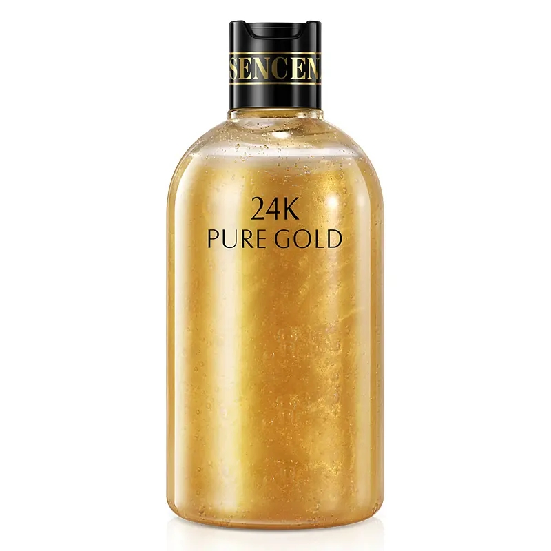 Moisturizing Smoothing 24K Gold Bath Gel Shower Cream