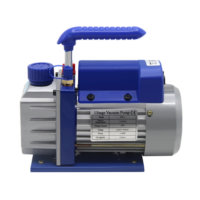 Mini Vacuum Pump Suitable for 1HP Air Conditioning Maintenance Refrigeration Tool, Automotive Vacuum Pump, Convenient Portable Vacuum Pump