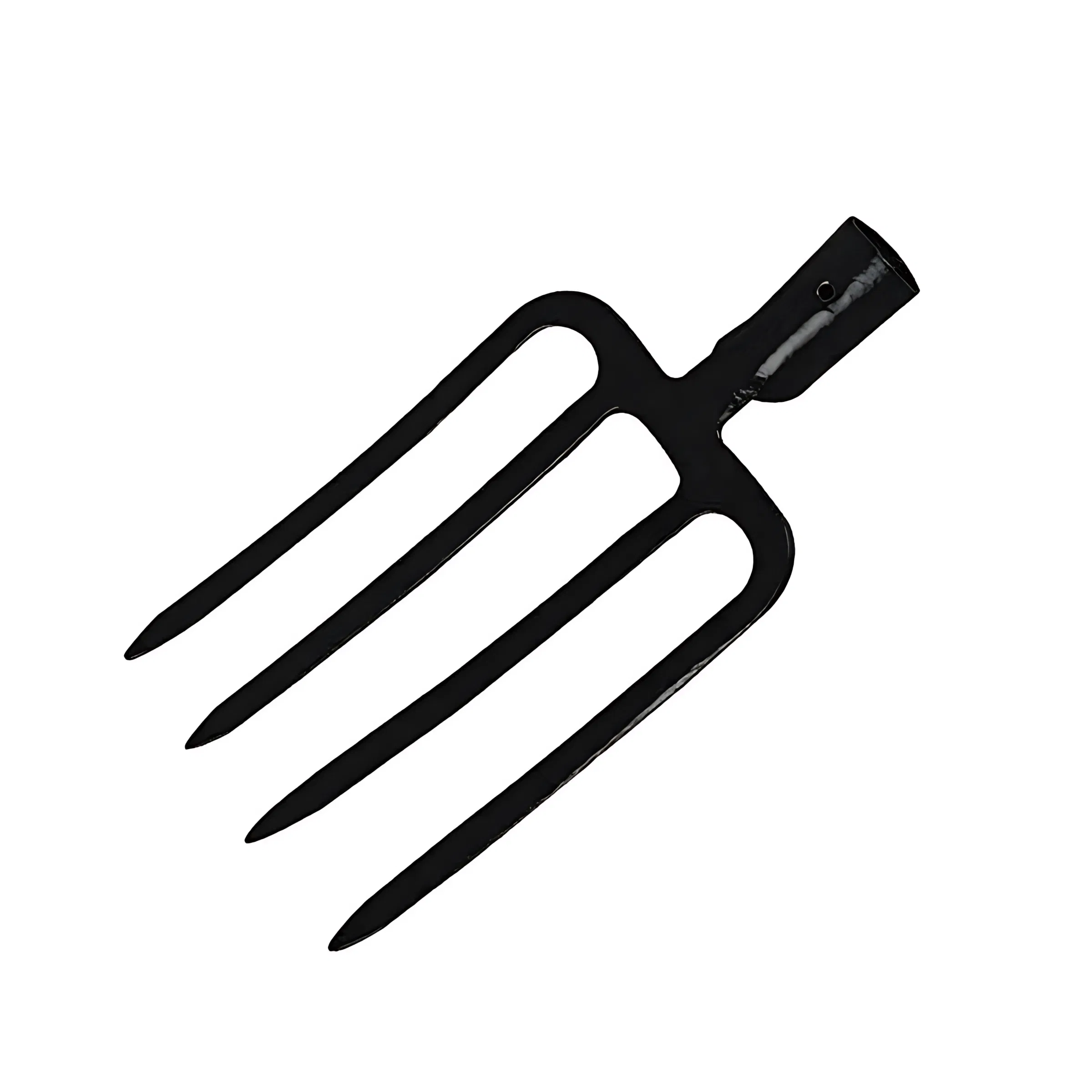 Hautine Hot Sell Fork with D Type Wood Handle and 4 Prongs