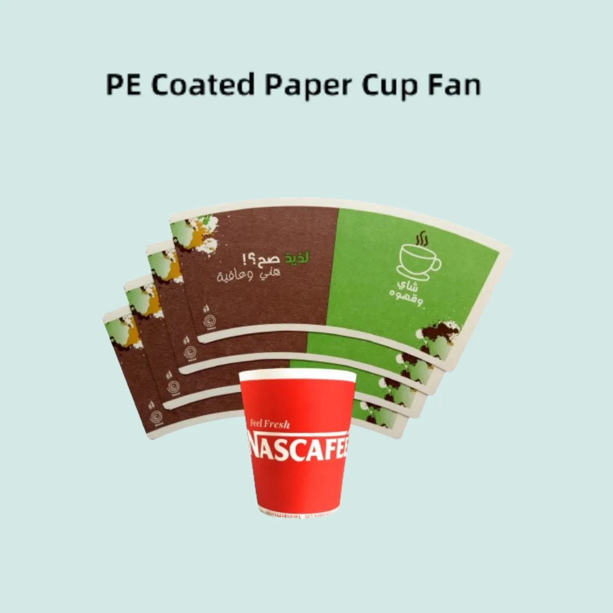 Paper Cup Raw Materials for Making Paper Cups Fan