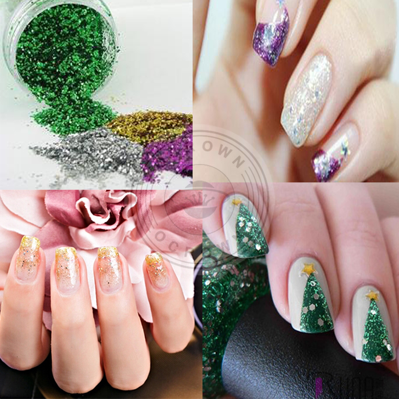 Blueberry Mirror Chrome Chameleon Mirror Manicure Pigment