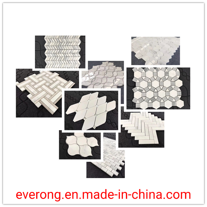 Мозаика из натурального мрамора для стен кухни и ванной