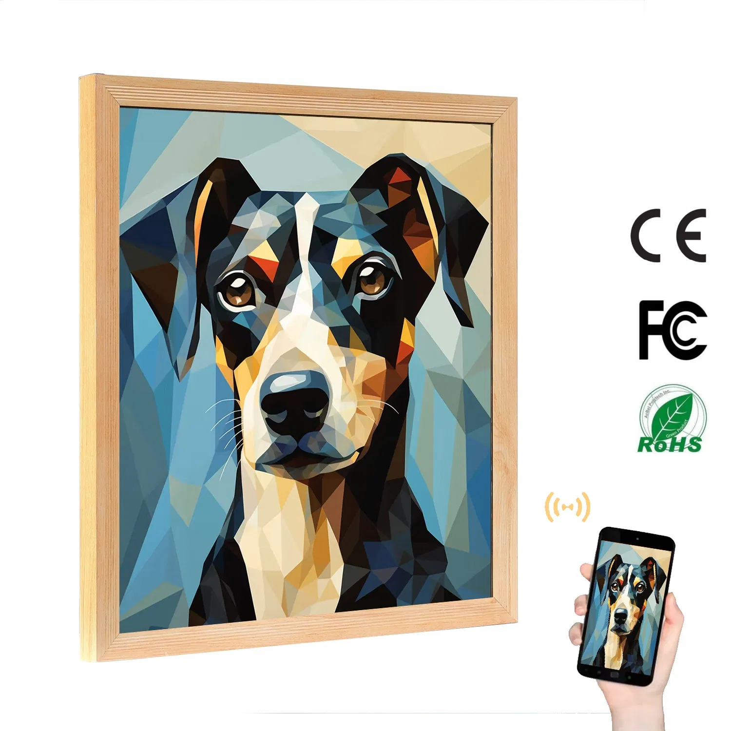 Sophisticated Smart TV Digital Photo Frame with 2K LCD Display